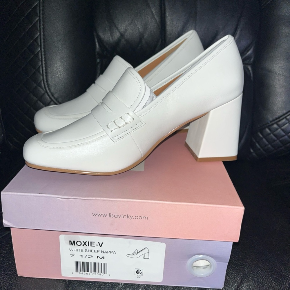 NWT Lisa Vicky Women's Moxie Block Heel Pump